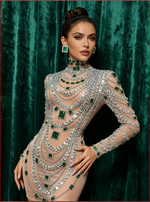 Load image into Gallery viewer, Emerald of Oz Dress
