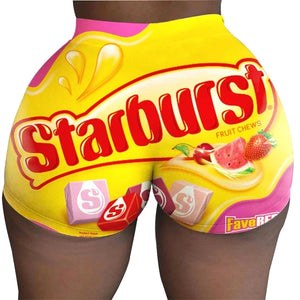 Starburst Candy Shorts