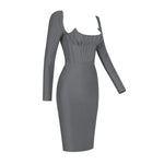 Load image into Gallery viewer, BatWoman Bandage Dress
