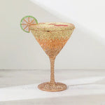 Load image into Gallery viewer, Cocktail Glass Rhinestone Purse
