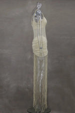 Load image into Gallery viewer, Sleeveless Tassel Dress
