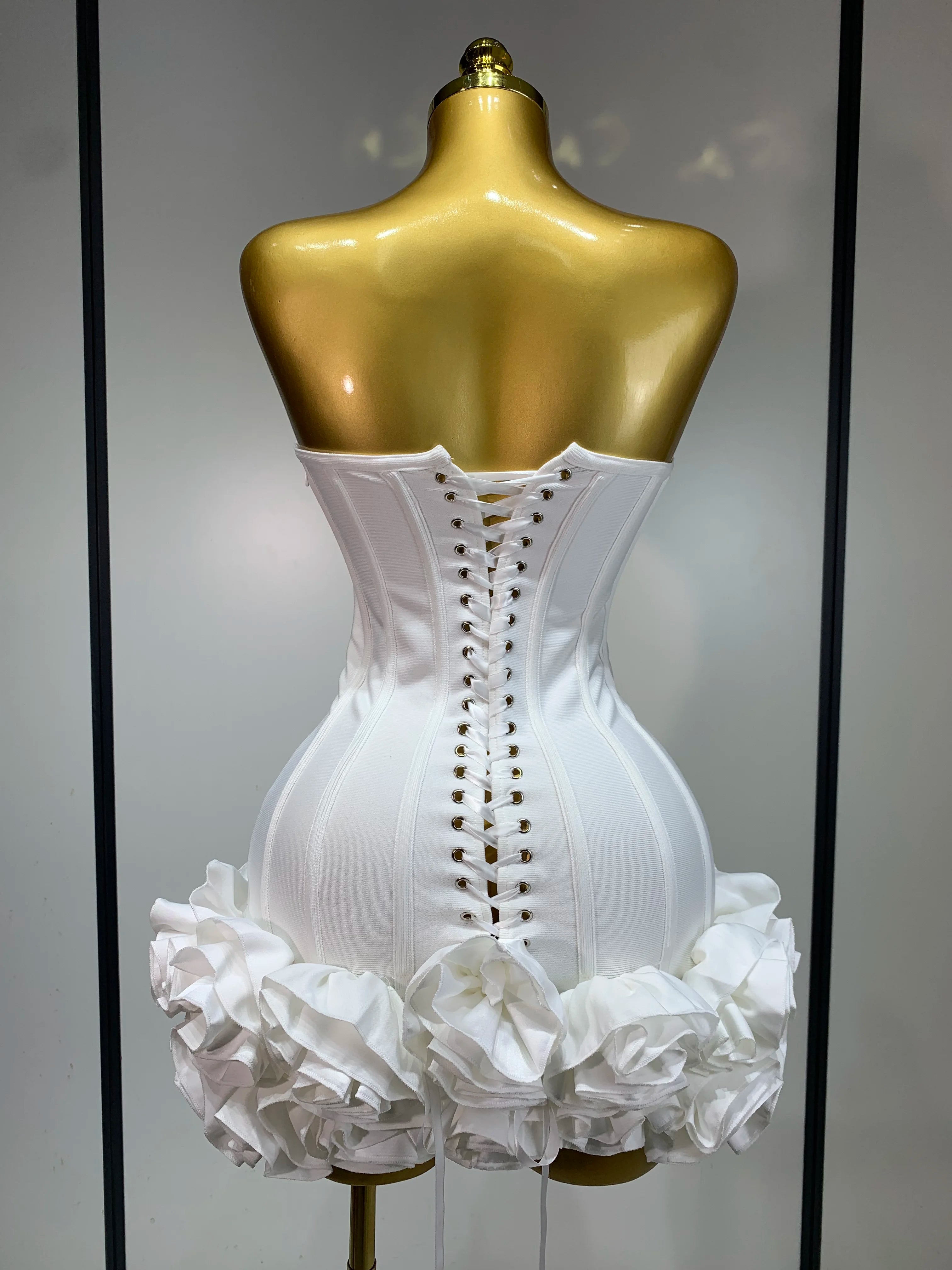 Strapless Flower Girl Dress