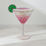 Load image into Gallery viewer, Cocktail Glass Rhinestone Purse
