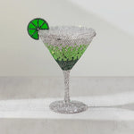 Load image into Gallery viewer, Cocktail Glass Rhinestone Purse
