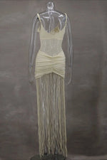 Load image into Gallery viewer, Sleeveless Tassel Dress

