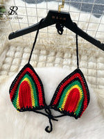Load image into Gallery viewer, Jamaica Knitted Beach Bikini Set
