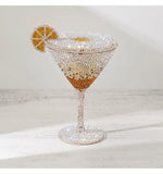 Load image into Gallery viewer, Cocktail Glass Rhinestone Purse
