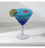 Load image into Gallery viewer, Cocktail Glass Rhinestone Purse
