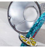 Load image into Gallery viewer, Cocktail Glass Rhinestone Purse
