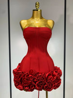 Load image into Gallery viewer, Strapless Flower Girl Dress
