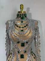 Load image into Gallery viewer, Emerald of Oz Dress

