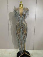 Load image into Gallery viewer, Gladiator Tassel Dress
