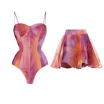 Load image into Gallery viewer, Pastel Me Bathing Suit Set
