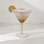 Load image into Gallery viewer, Cocktail Glass Rhinestone Purse
