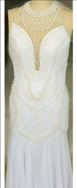 Load image into Gallery viewer, Pearls All Over Dress
