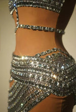 Load image into Gallery viewer, Diamonds on my Neck Dress
