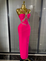 Load image into Gallery viewer, Rose Petal Bandage Dress
