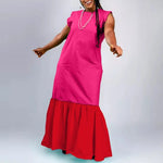 Load image into Gallery viewer, Colorblock Vibes Dress
