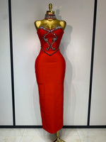 Load image into Gallery viewer, Wrapped Around You Bandage Dress
