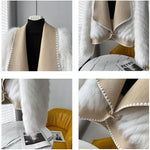 Load image into Gallery viewer, Cream of Wheat Fur Jacket
