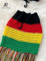Load image into Gallery viewer, Jamaica Knitted Beach Bikini Set
