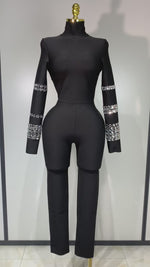Load and play video in Gallery viewer, Diamond Wrists  Jumpsuit
