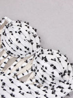 Load image into Gallery viewer, Cookies &amp; Cream Asymmetrical Dress
