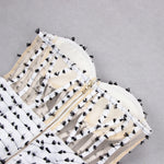 Load image into Gallery viewer, Cookies &amp; Cream Asymmetrical Dress
