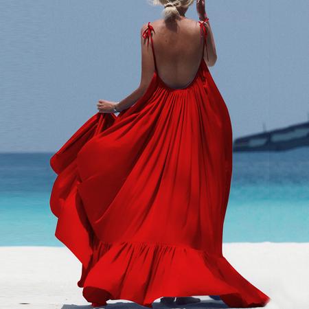 Rose Red Boho Maxi Dress Tiny House of Fashion Boutique Rose Red Boho Maxi Dress Tiny House of Fashion Boutique