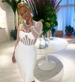 Load image into Gallery viewer, Whiteout Bandage Dress
