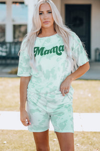 Women Printed Letter Graphic Lounge Set (Mommy & Me)